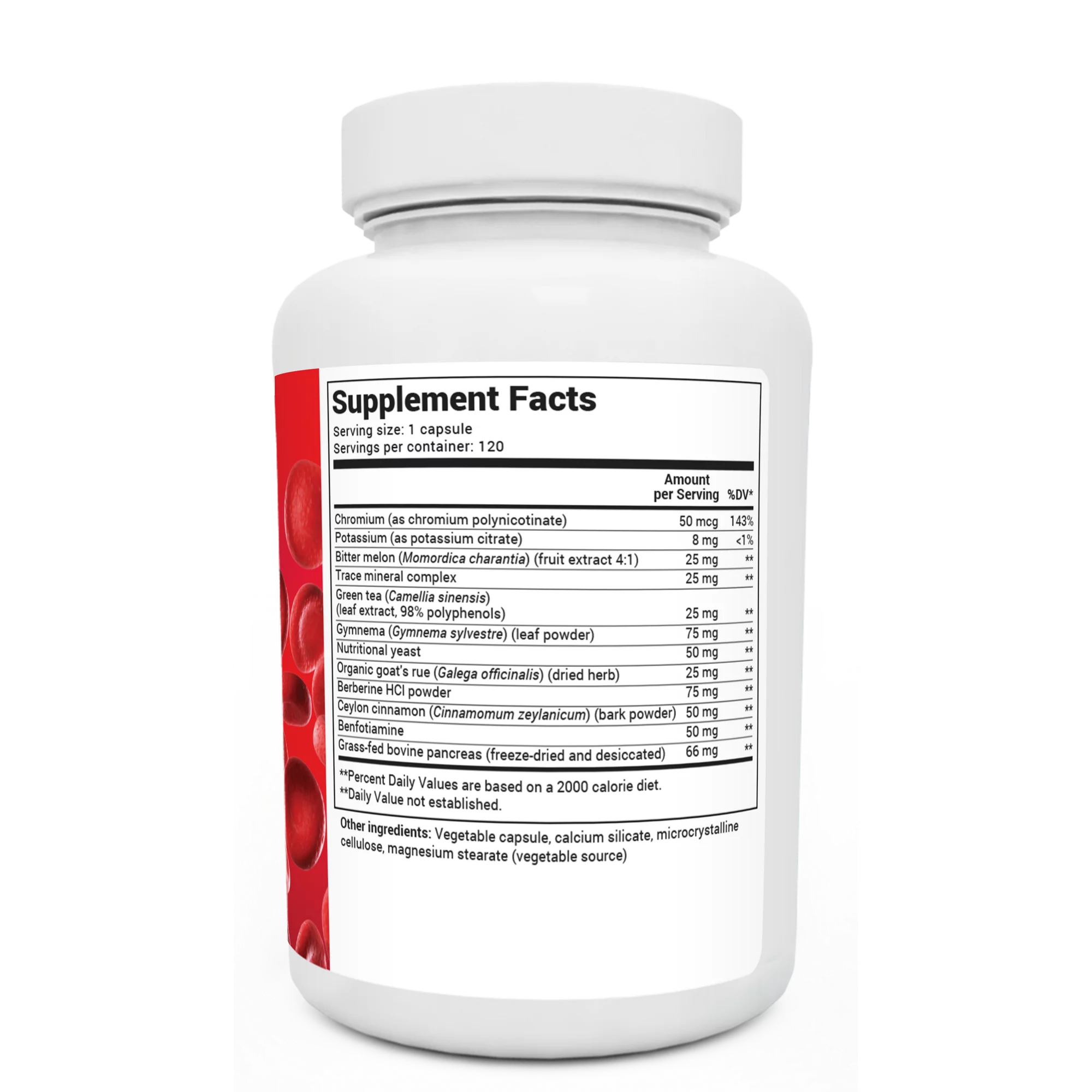 Dr. Berg Blood Sugar Support | Advanced Natural Formula for Energy & Balance | Ingredients