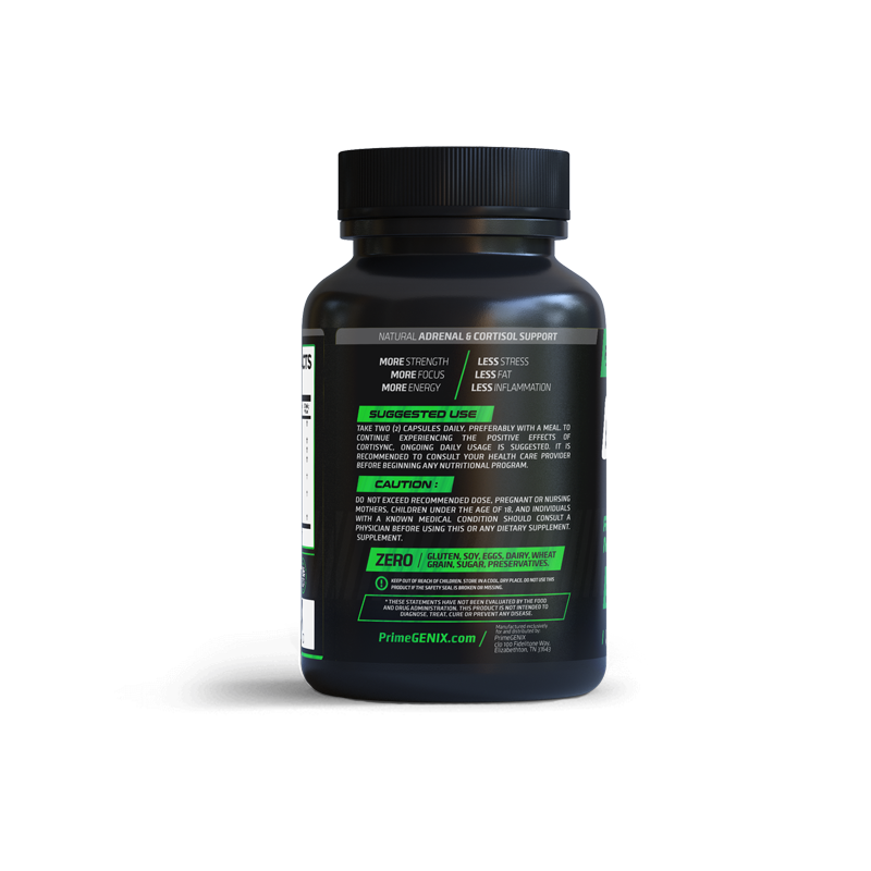 Primegenix, CortiSync, 60 Capsules