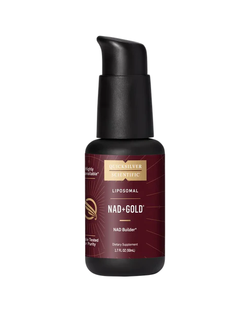 Quicksilver Scientific NAD+ Gold® | Liposomal NMN Supplement | 50 ML