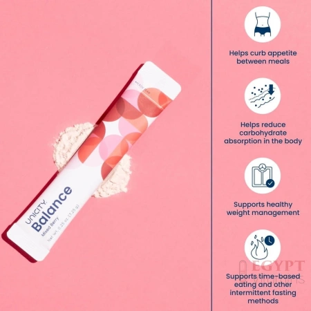 يونيستي بالانس نكهة التوت المشكل – 30 عبوة (7.25 جم) – مدعوم سريريًا لدعم سكر الدم والكوليسترول