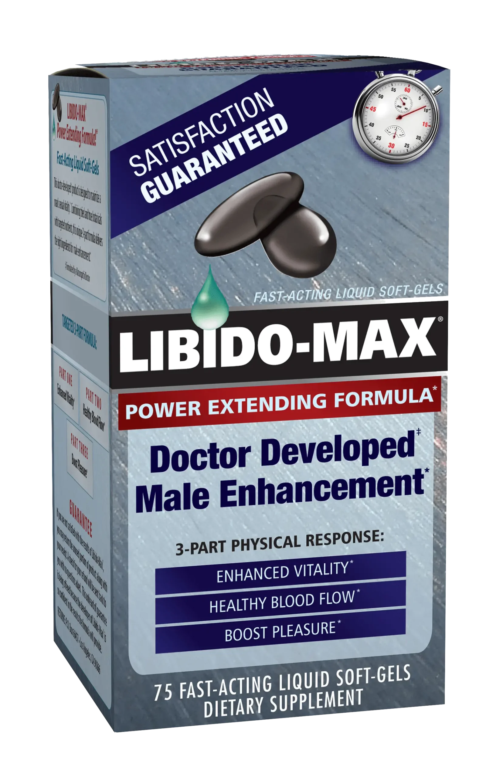 Applied Nutrition, Libido-Max®, 75 Fast-Acting Liquid Soft-Gels