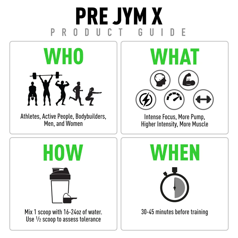 Pre JYM X Extreme Pre-Workout Formula - Image 3